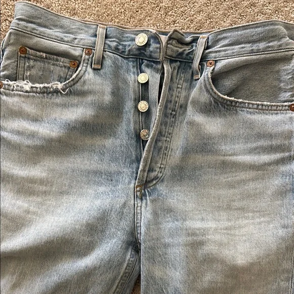 Agolde Riley Denim Size 27 - Picture 3 of 11